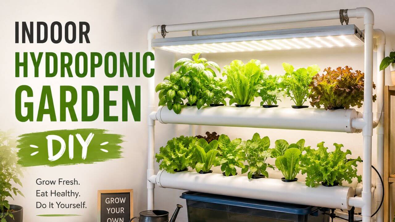 Indoor Hydroponic Garden Diy