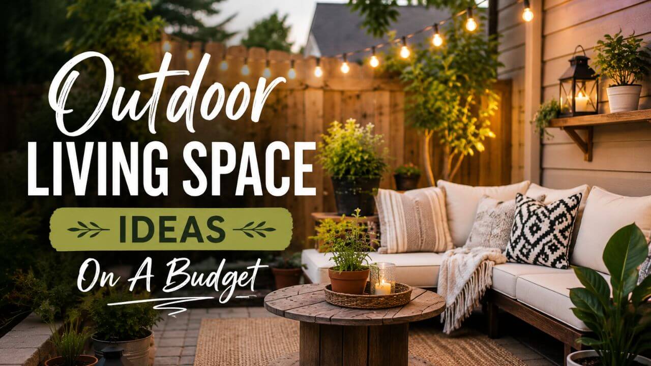 Outdoor Living Space Ideas On A Budget