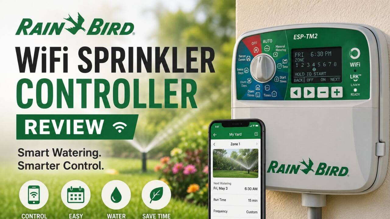 Rain Bird WiFi Sprinkler Controller Review