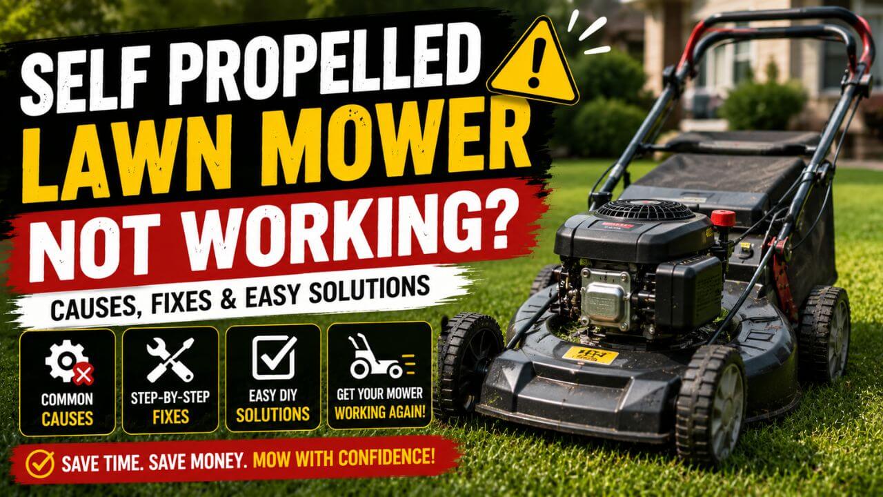 Self-Propelled Lawn Mower Not Working