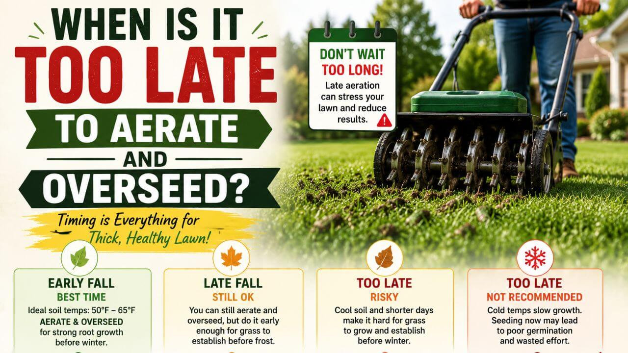 When Is It Too Late To Aerate And Overseed