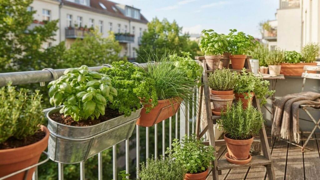 15 Balcony Herb Garden Ideas for Small Spaces