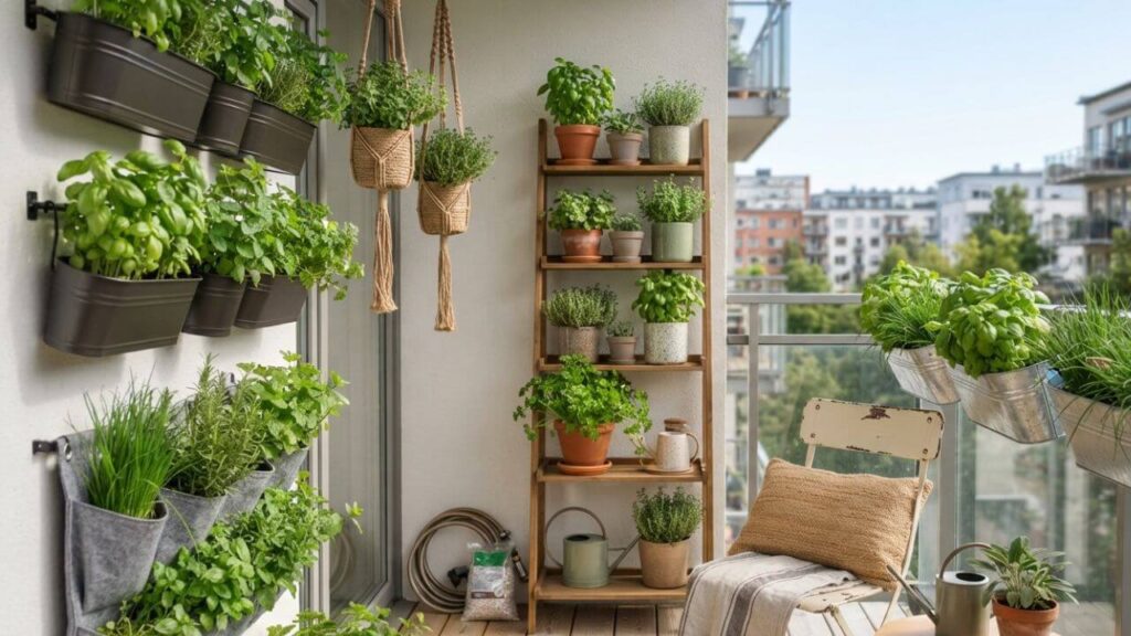 15 Balcony Herb Garden Ideas for Small Spaces