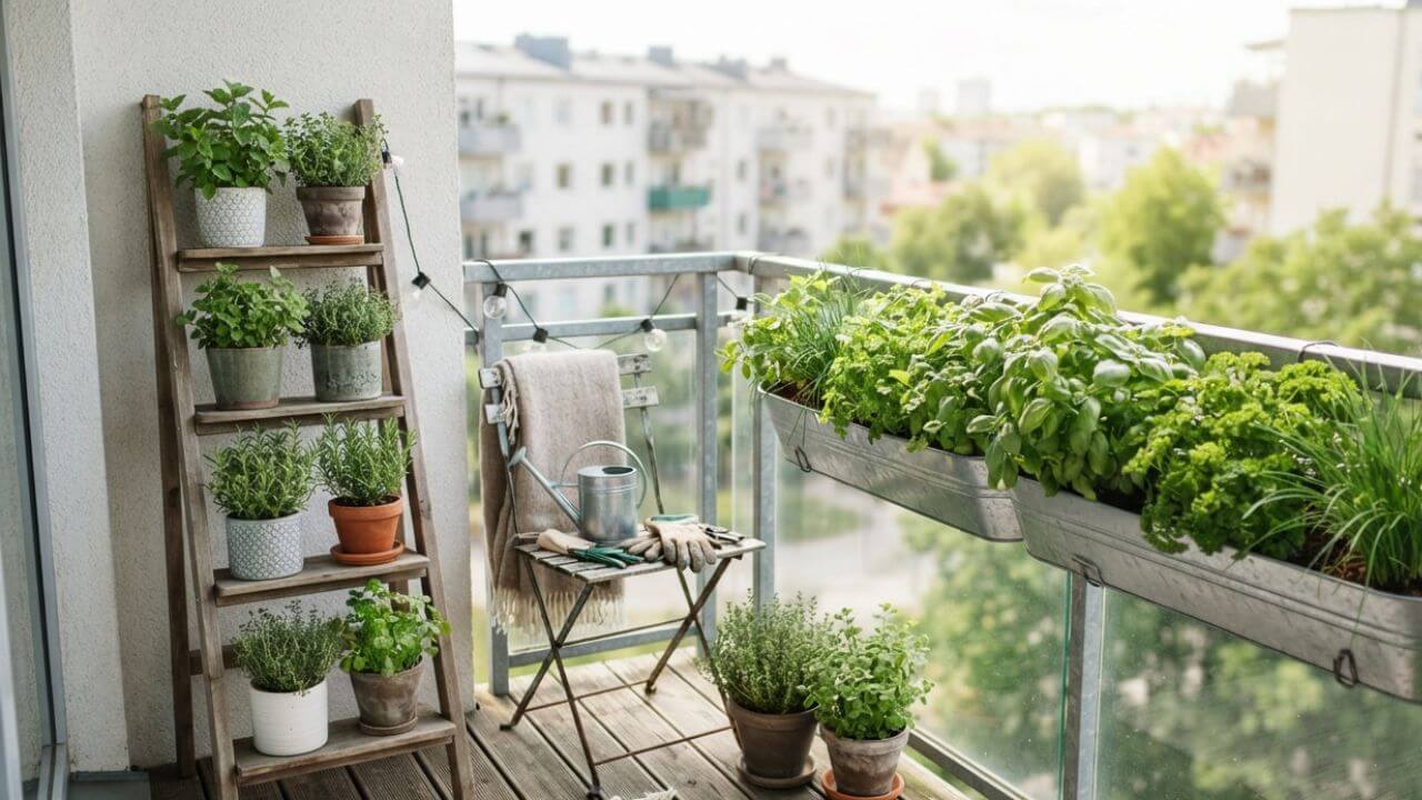 15 Balcony Herb Garden Ideas for Small Spaces