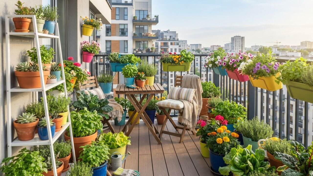 21 Balcony Garden Tips for Beginners and Small Spaces