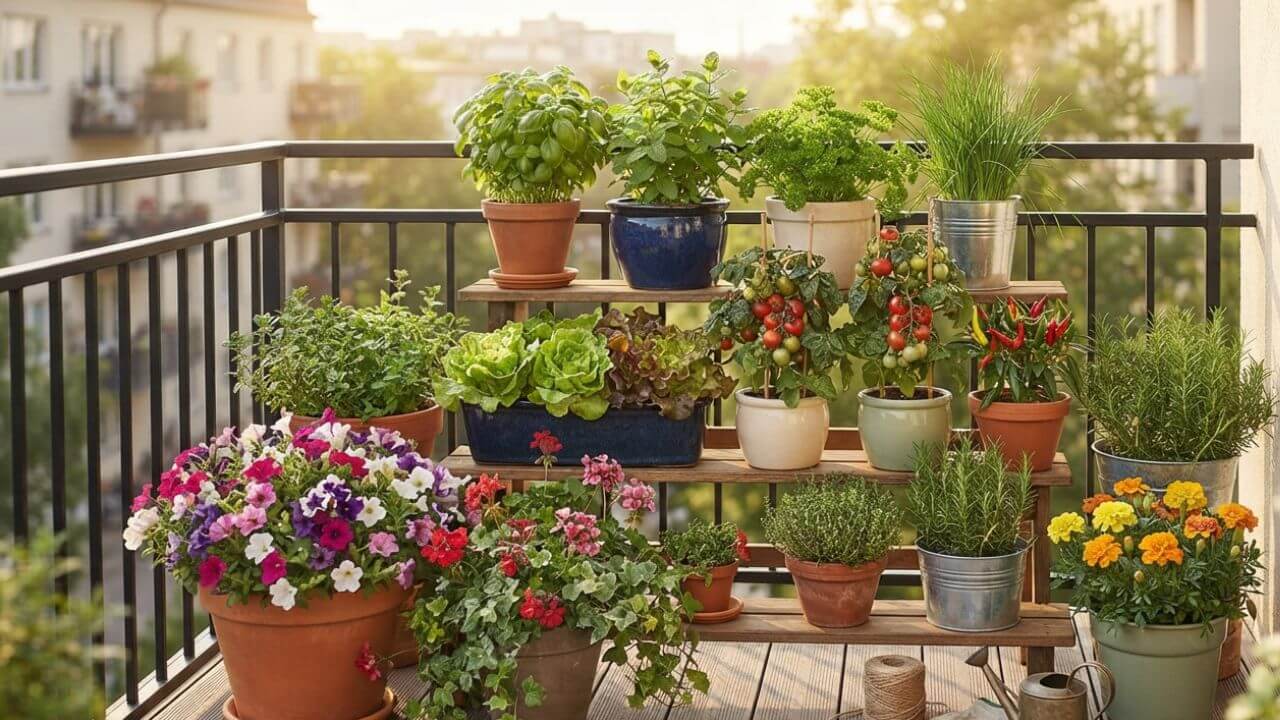 21 Balcony Garden Tips for Beginners and Small Spaces