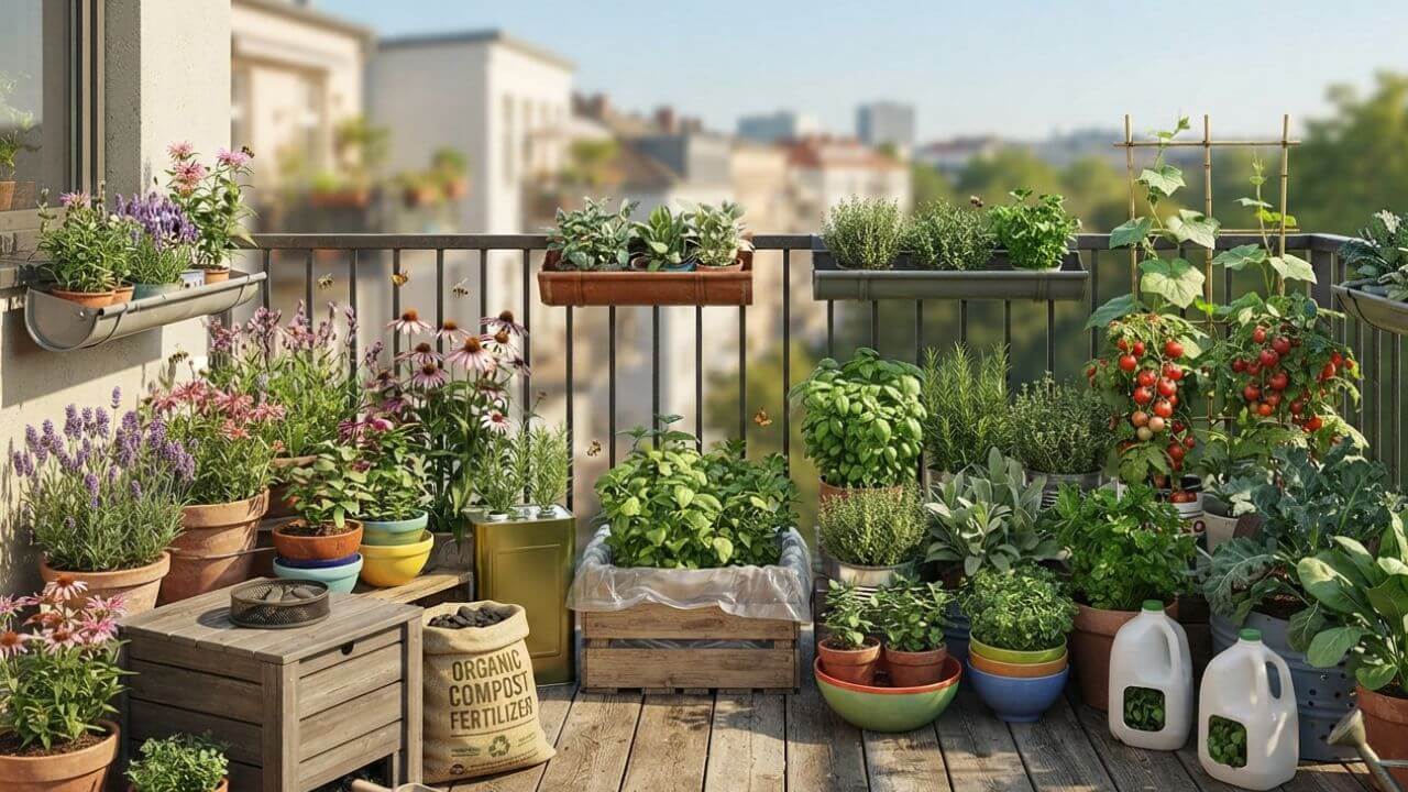21 Balcony Garden Tips for Beginners and Small Spaces