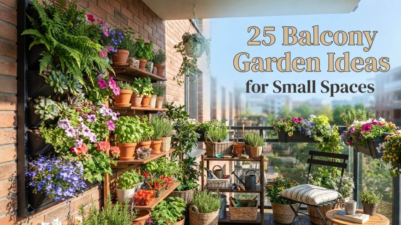 25 Balcony Garden Ideas