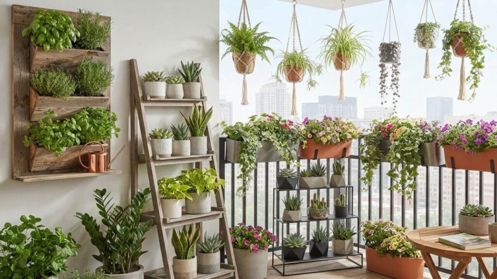 Low Maintenance Balcony Garden Ideas