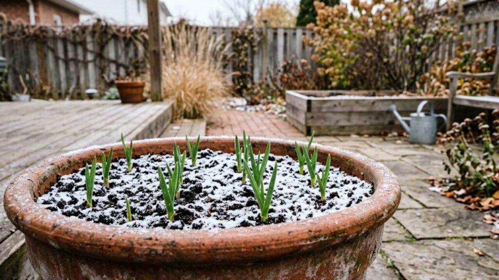 Can You Grow Garlic in Containers Over Winter
