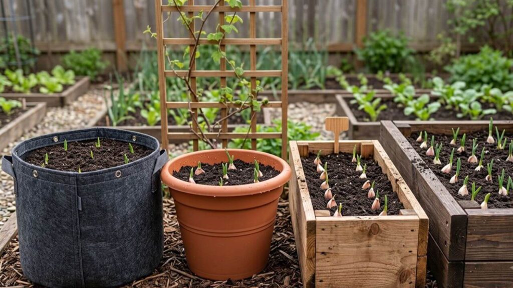Can You Grow Garlic in Containers Over Winter