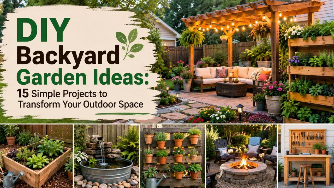 DIY Backyard Garden Ideas