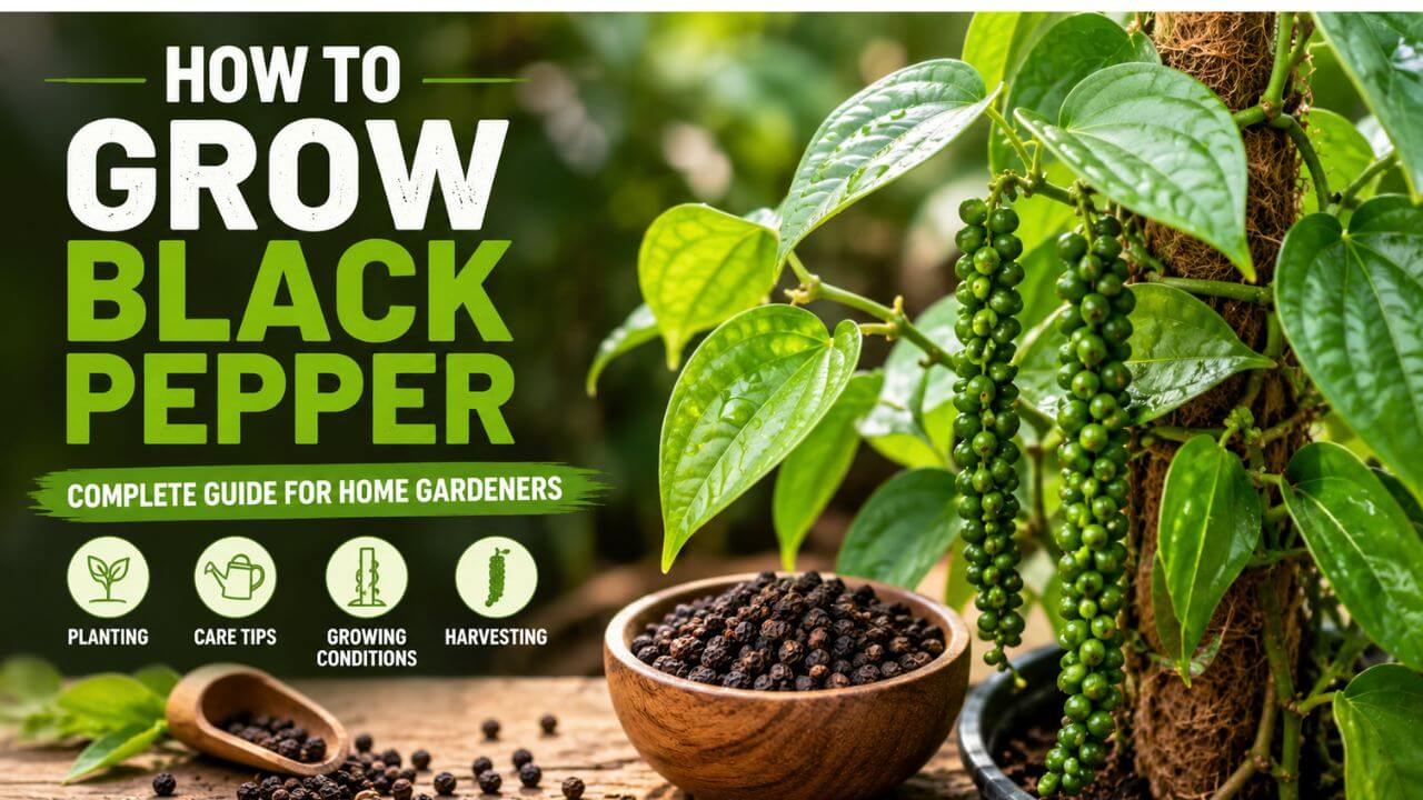 How To Grow Black Pepper