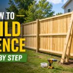How to Build a Fence Step by Step