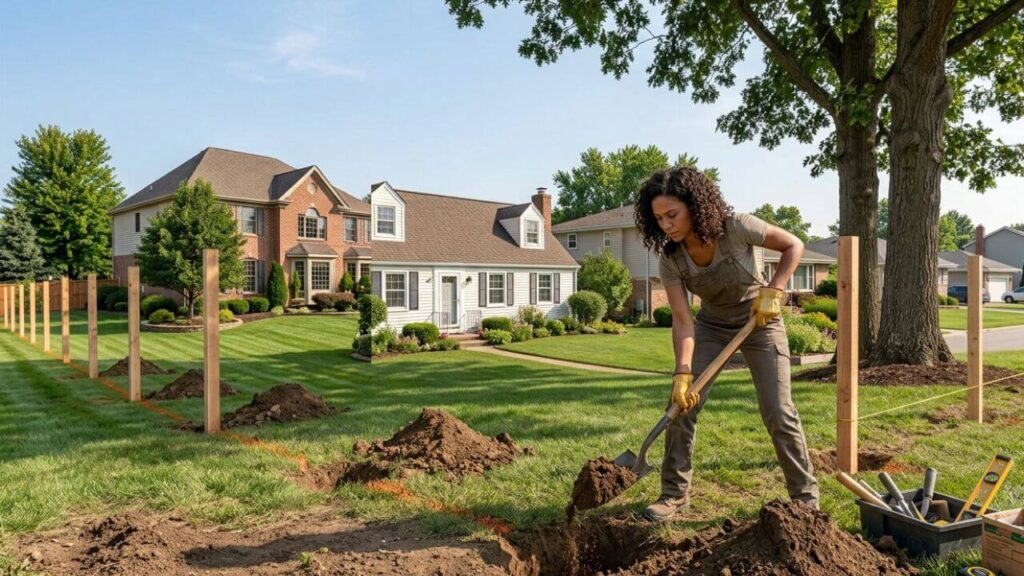 How to Build a Fence Step by Step