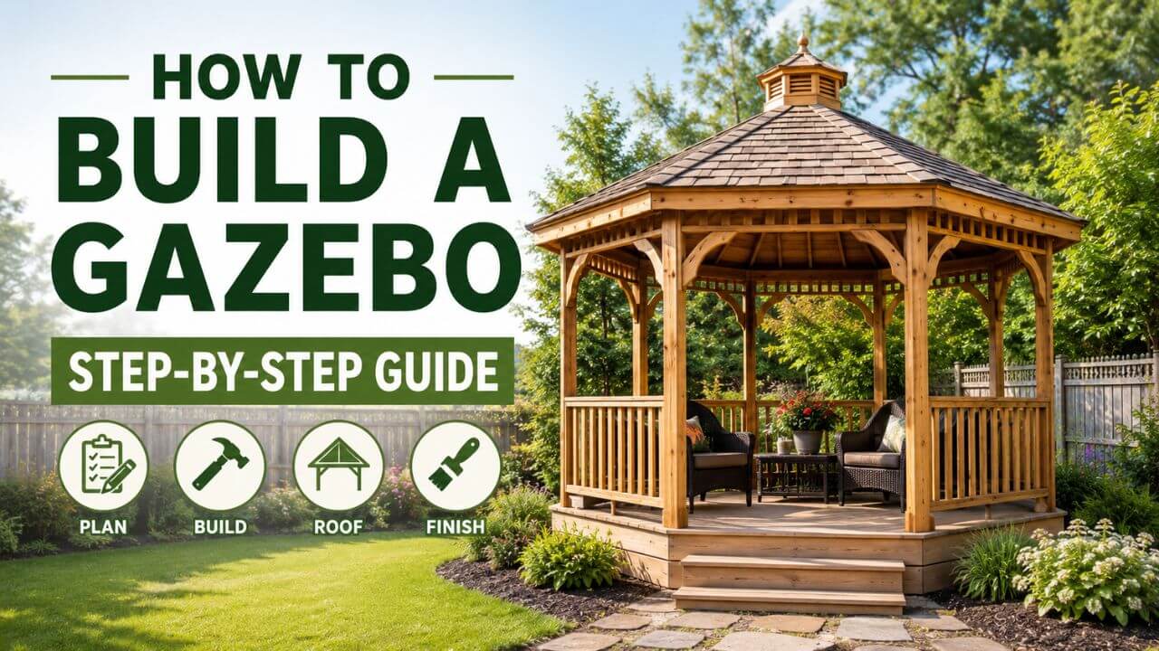 How to Build a Gazebo Step-by-Step