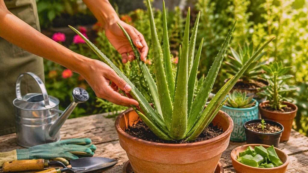 How to Care for an Aloe Vera Plant Outside