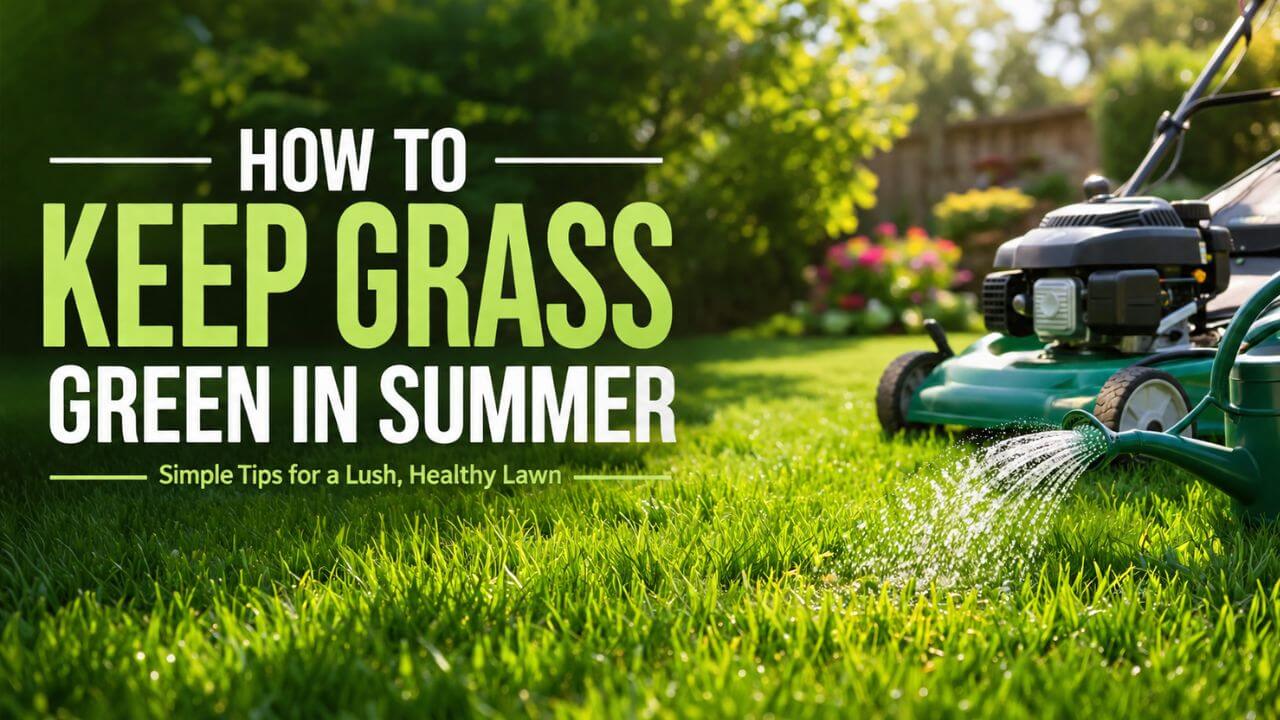 How to Keep Grass Green in Summer