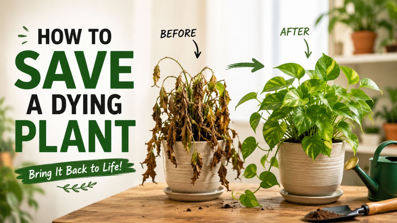 How to Save a Dying Plant