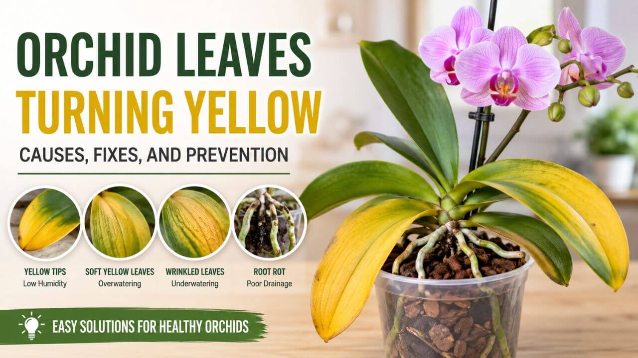 Orchid Leaves Turning Yellow