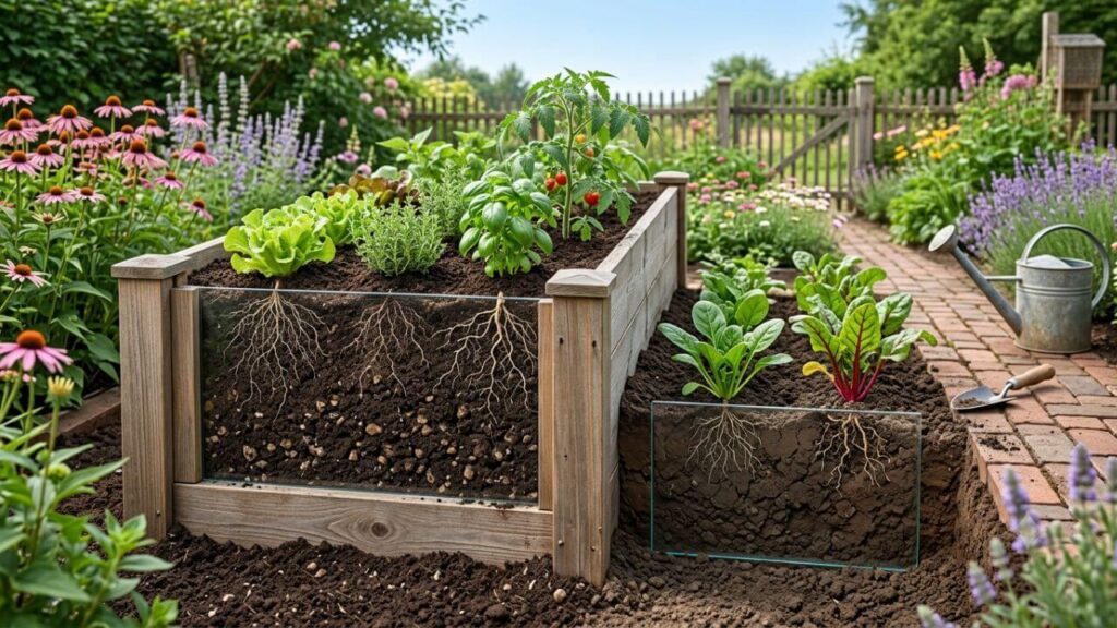 Raised Garden Bed vs In Ground Gardening