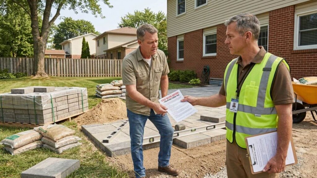 What Happens If You Build a Patio Without a Permit