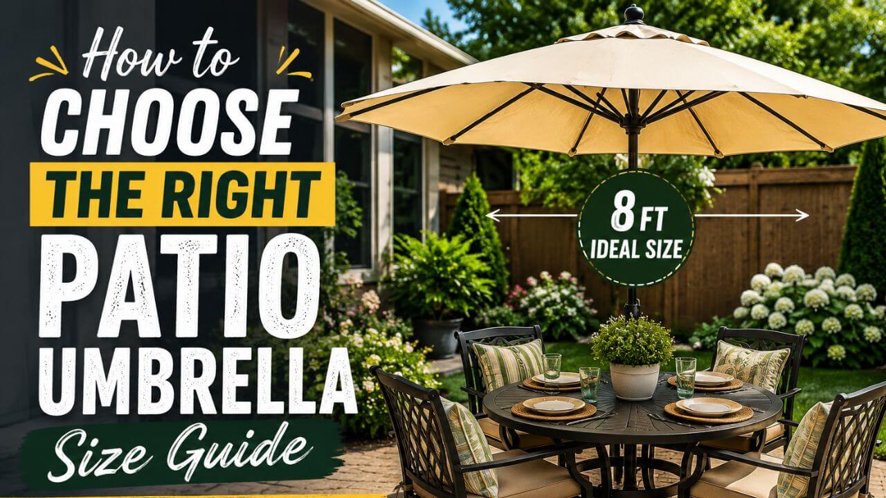What Size Umbrella For Patio