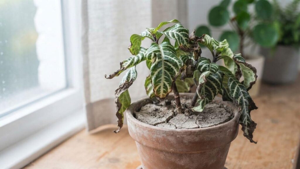 Zebra Plant Leaves Turning Brown