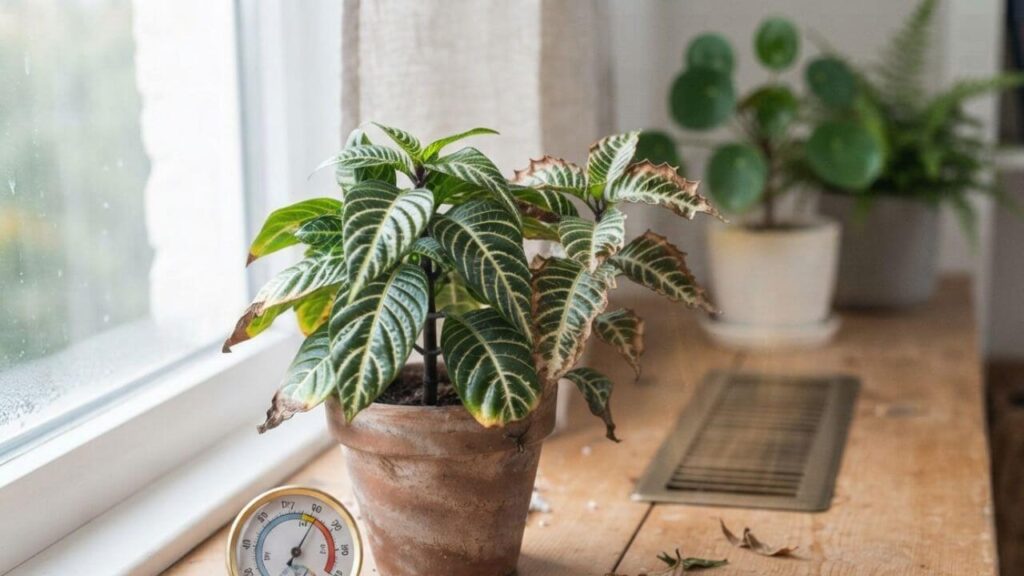 Zebra Plant Leaves Turning Brown