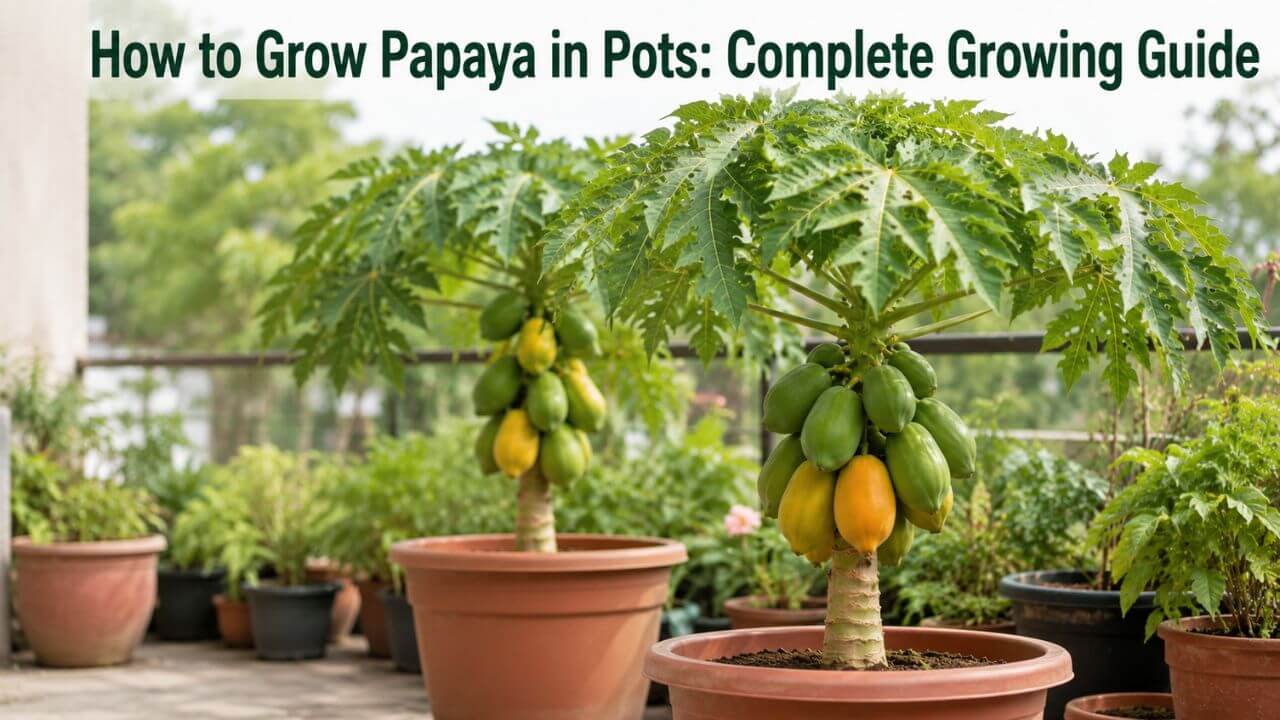 How to Grow Papaya in Pots
