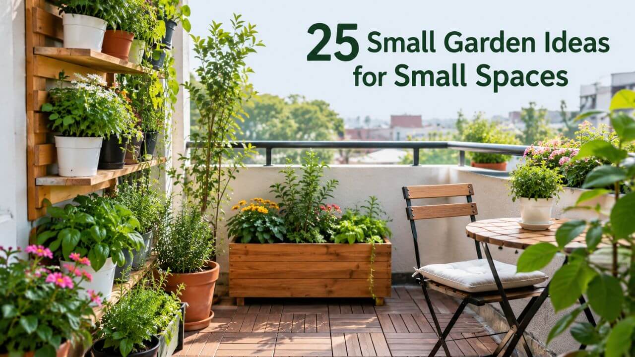 Small Garden Ideas for Small Spaces