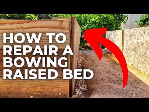 How to Prevent Raised Bed Boards from Bowing