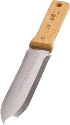 hori hori knife vs garden trowel