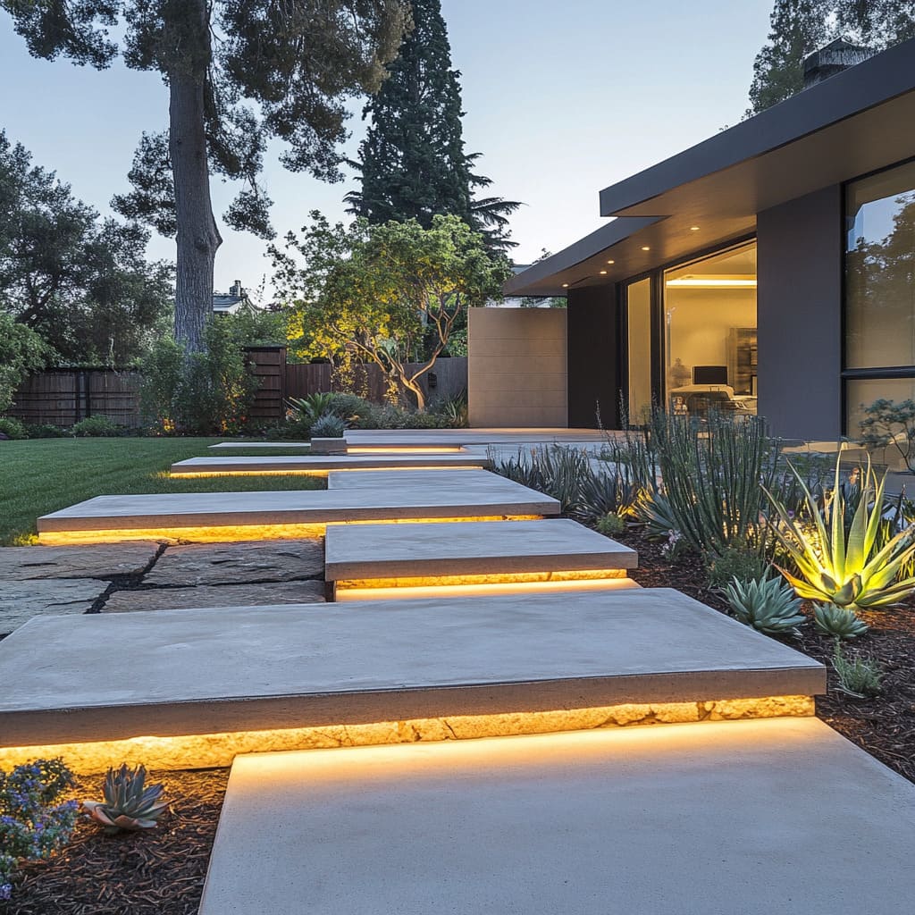 Modern Garden Path Ideas