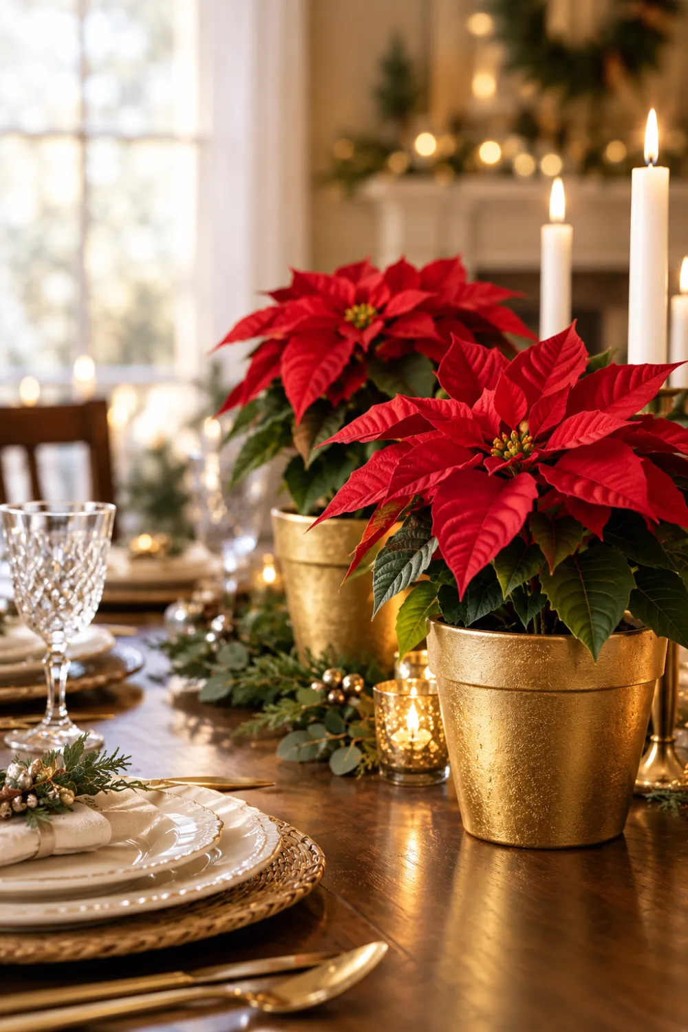 Gold-Painted Pots