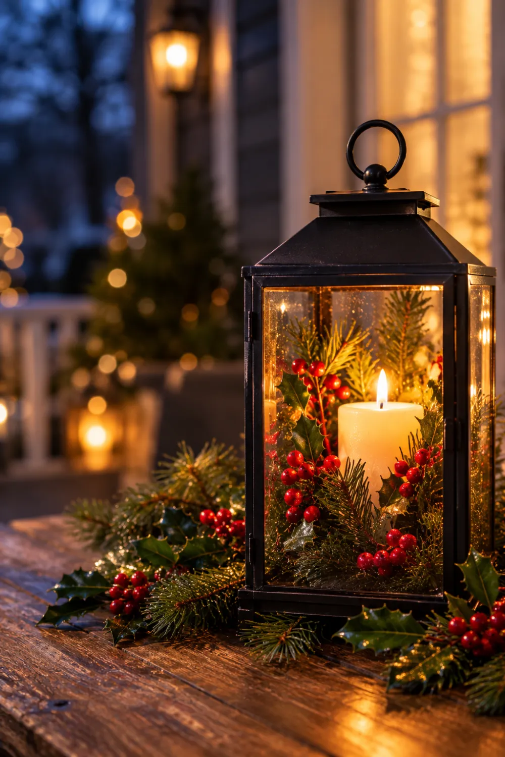 Greenery Lantern