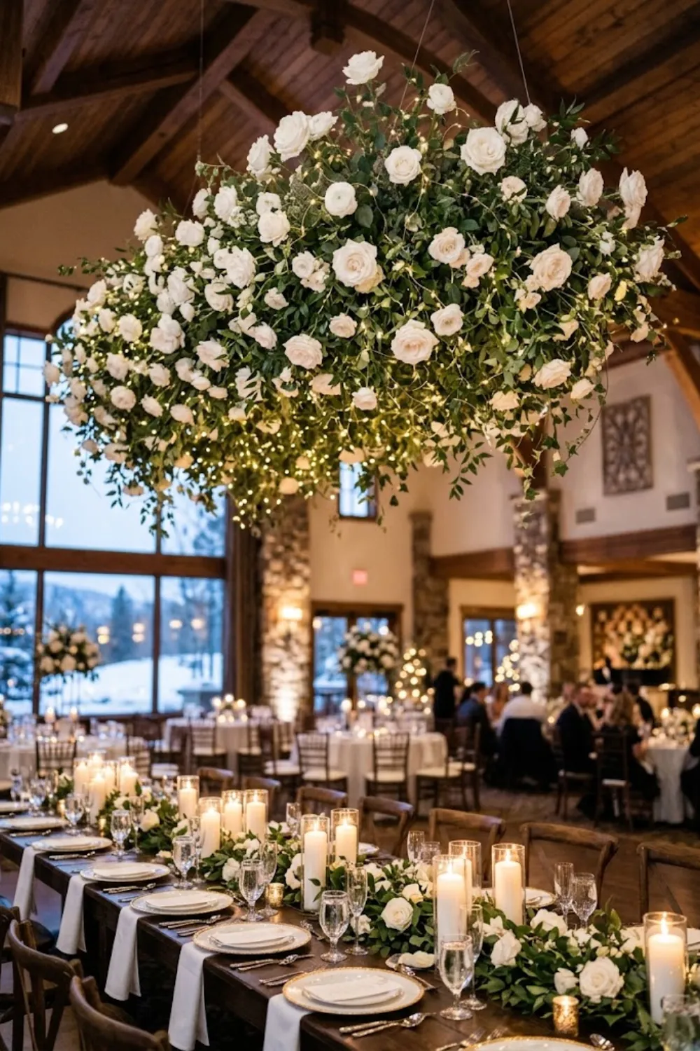 Hanging Floral Installation