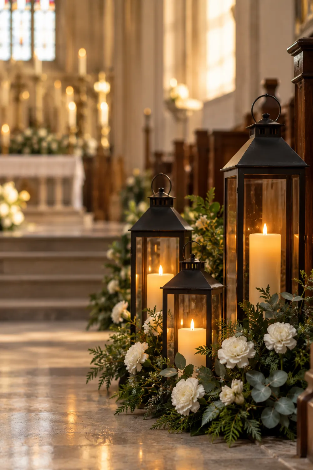 Lantern Floral Clusters