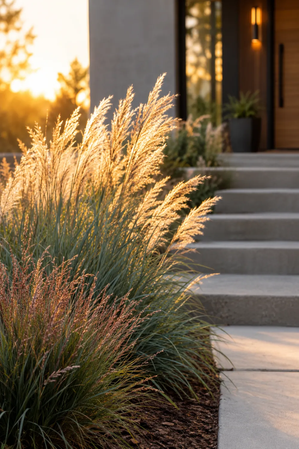 Ornamental Grass Clumps