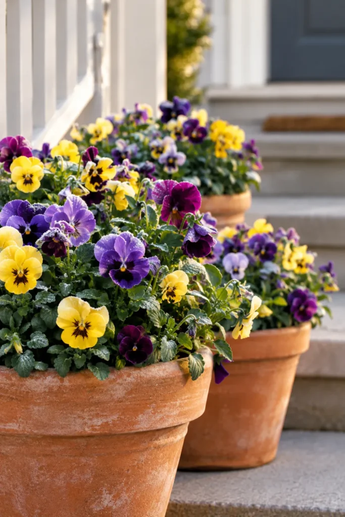 Pansy and Viola Pot