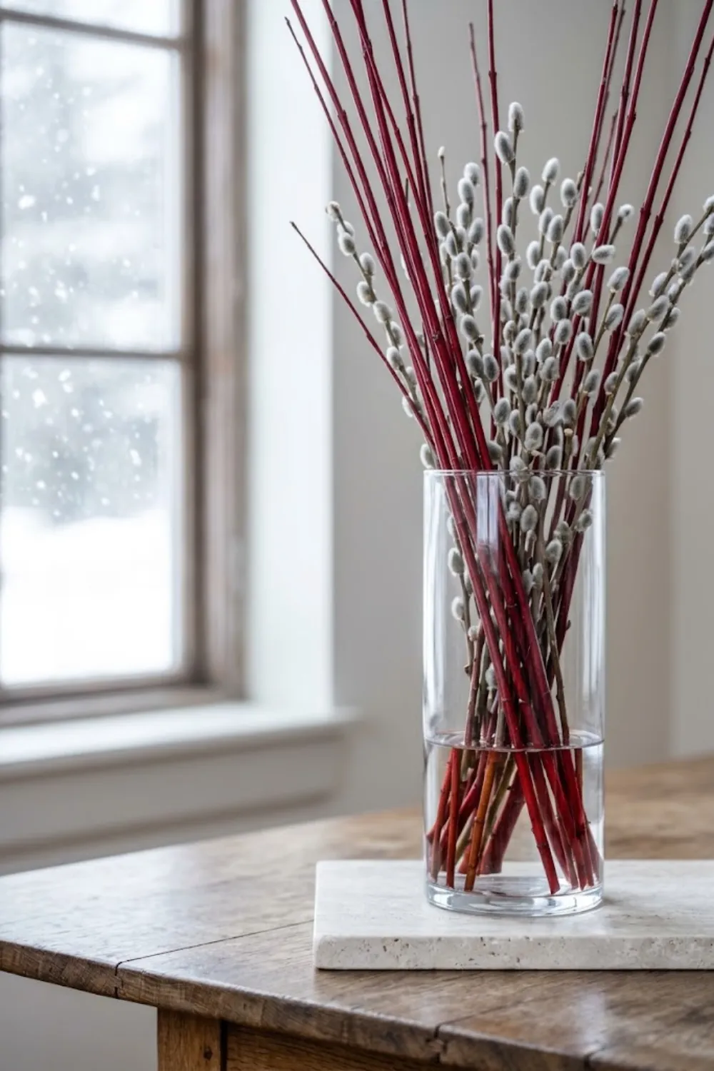Red Twig Dogwood Vase
