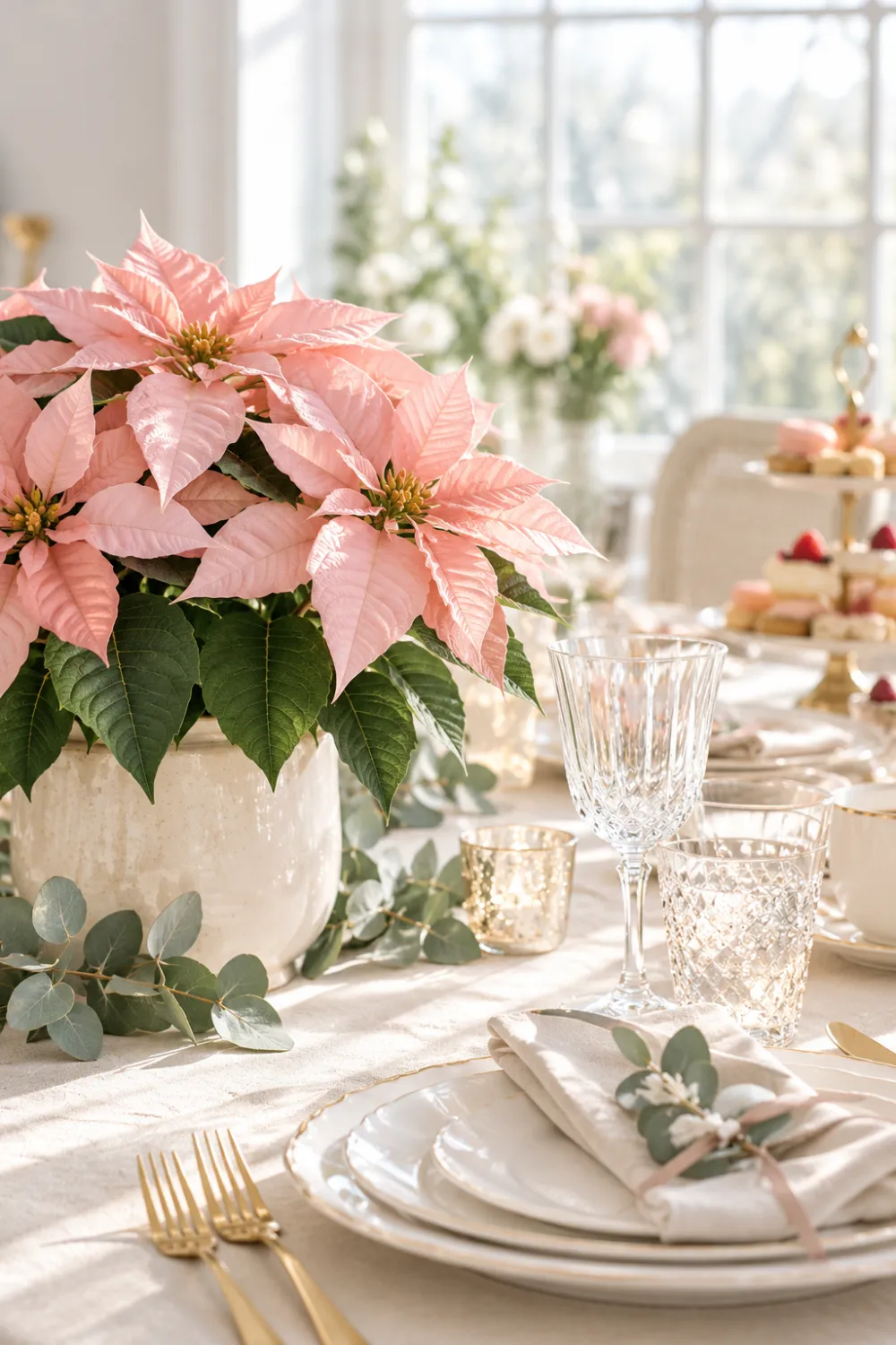 Soft Pink Pastel Table