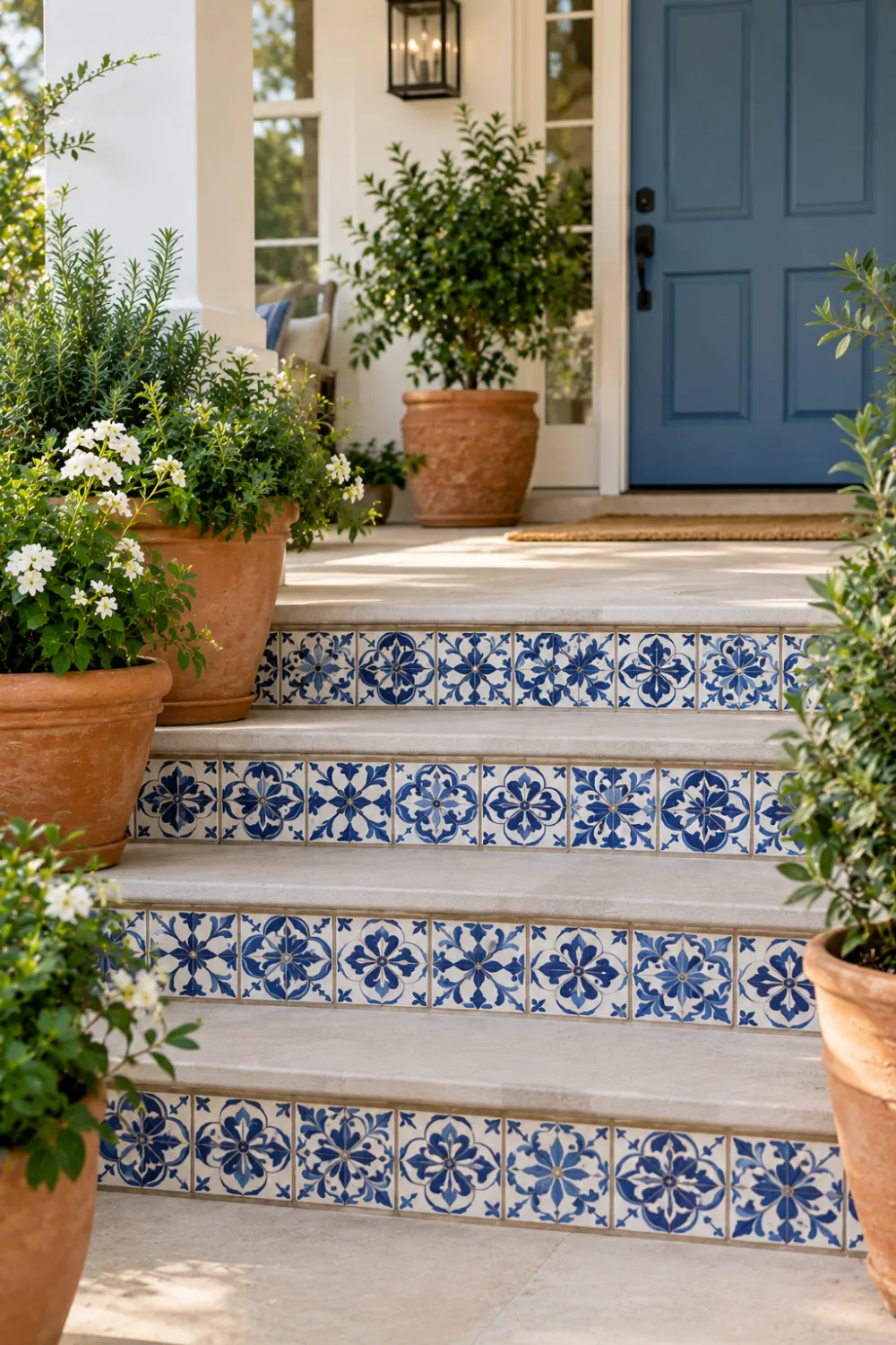 Stained Wood Treads