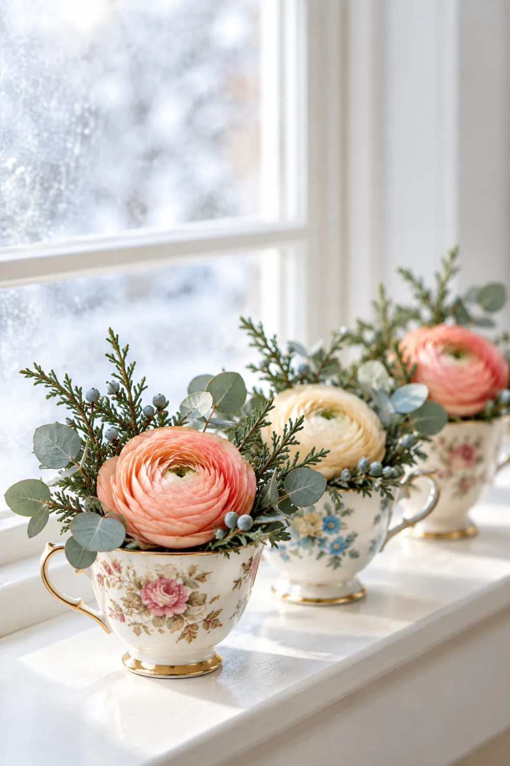Teacup Mini Arrangements