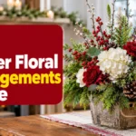 Winter Floral Arrangements Home