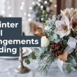 Winter Floral Arrangements Wedding