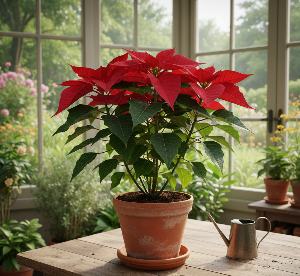 How to Keep a Poinsettia Alive for Years
