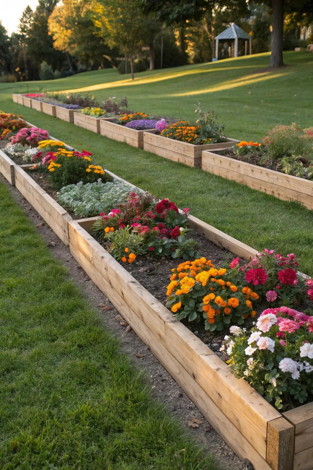 How To Make A Garden Border With Wood